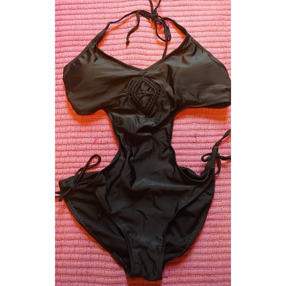Size XL Black One Piece